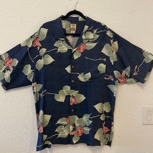 Vintage Tommy Bahama Silk Shirt RN86549